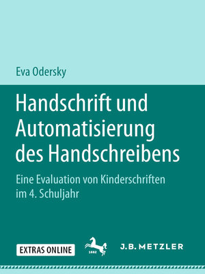 cover image of Handschrift und Automatisierung des Handschreibens